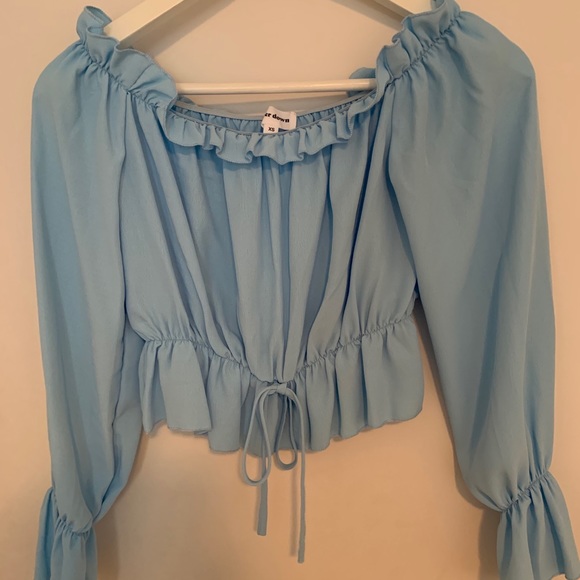 Off the shoulder crop top superdown - Picture 4 of 6